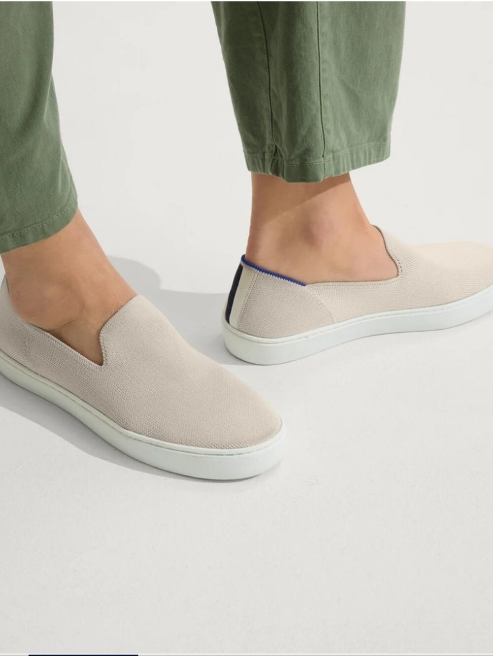 Rothys Original Slip On Sneaker Sand Size 7.5